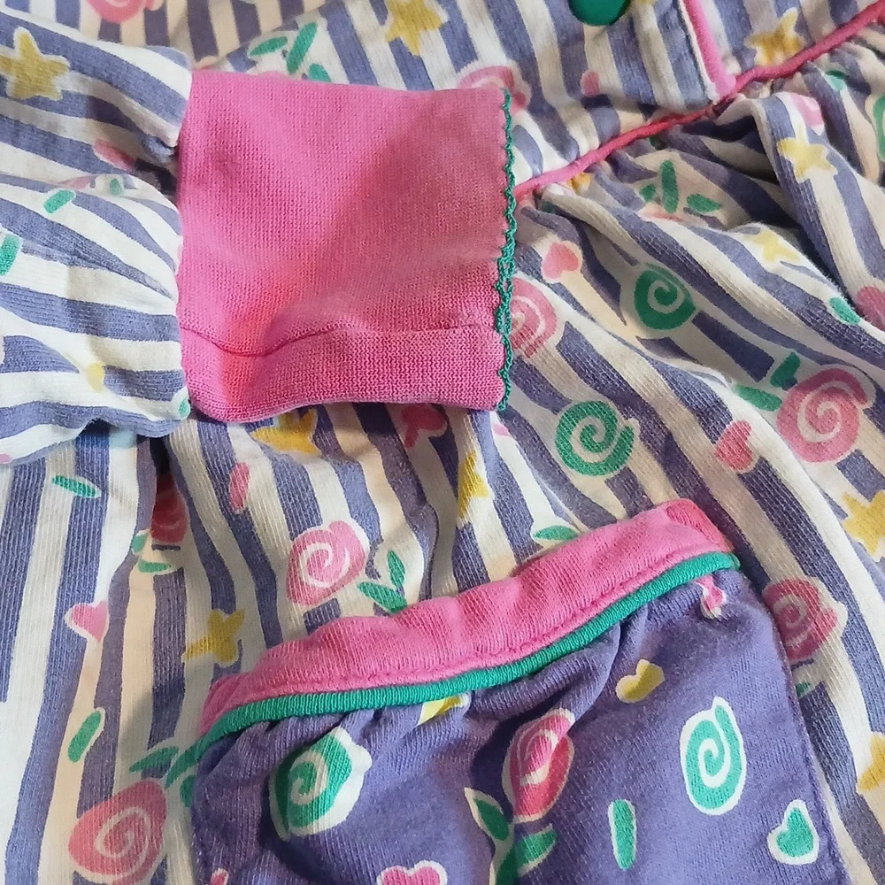 VTG 90's‎ Gymboree Girls XXL Fun Swirls Long Sleeve Dress